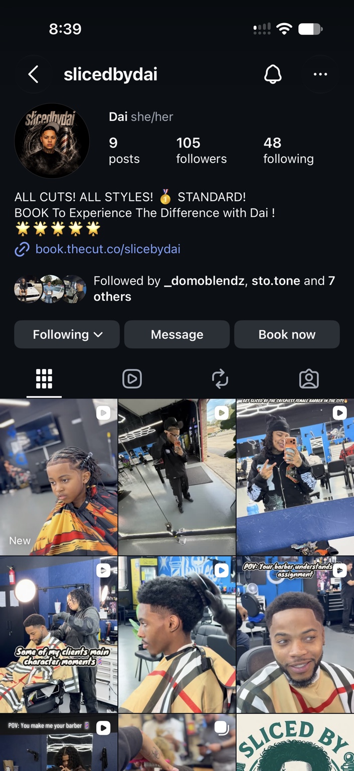 Dai’s Instagram profile image